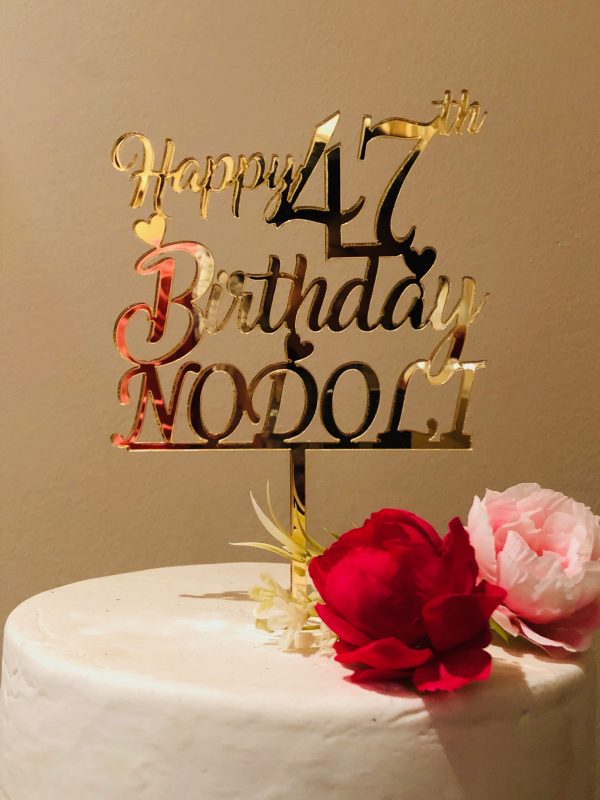 Personalized or Customized Cake Topper - Image 9