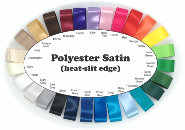 Personalised Satin Ribbons - Metallic Print - Image 2